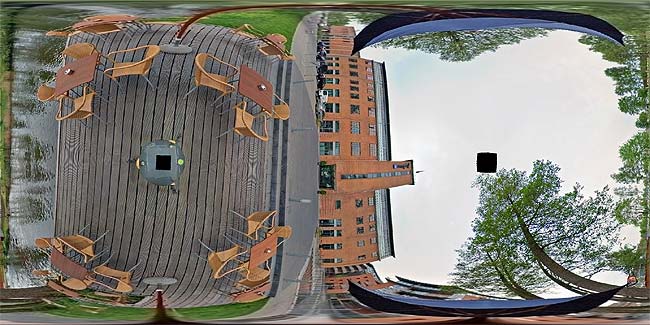 remapped panorama